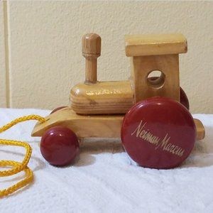 Vintage Nieman Marcus Wood Train